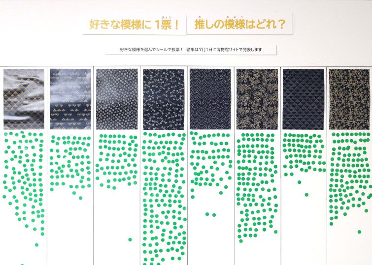 推しの模様はどれ？好きな模様に1票！結果発表